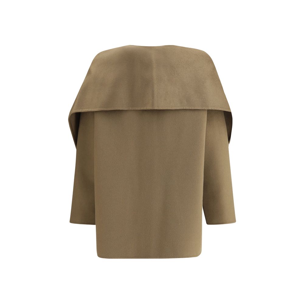Manteau écharpe en laine Dynamis Studio