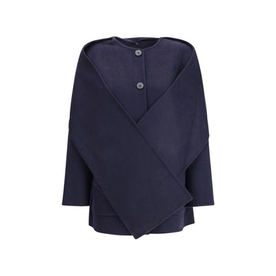 Manteau écharpe en laine Dynamis Studio
