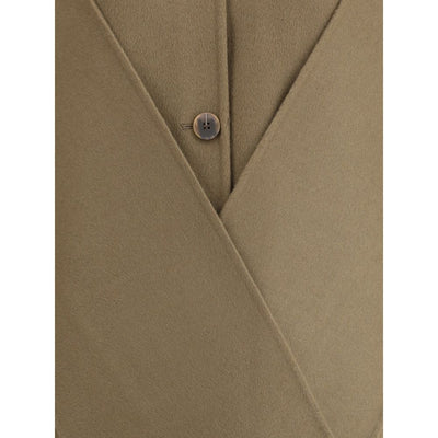 Manteau écharpe en laine Dynamis Studio