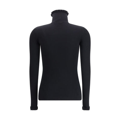 Pull en laine Valentino avec col à volants