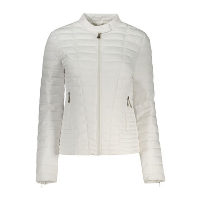 Guess Jeans Witte Polyethyleen Jassen &amp; Jassen