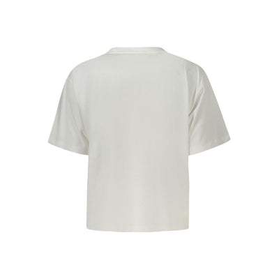 Guess Jeans White Cotton Women T-Shirt