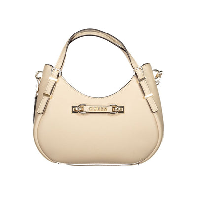 Sac à main Guess Jeans beige en polyéthylène pour femme