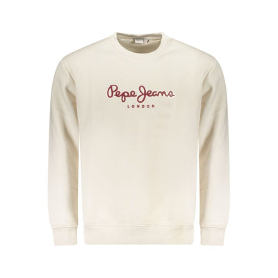 Pull Pepe Jeans en coton blanc pour homme