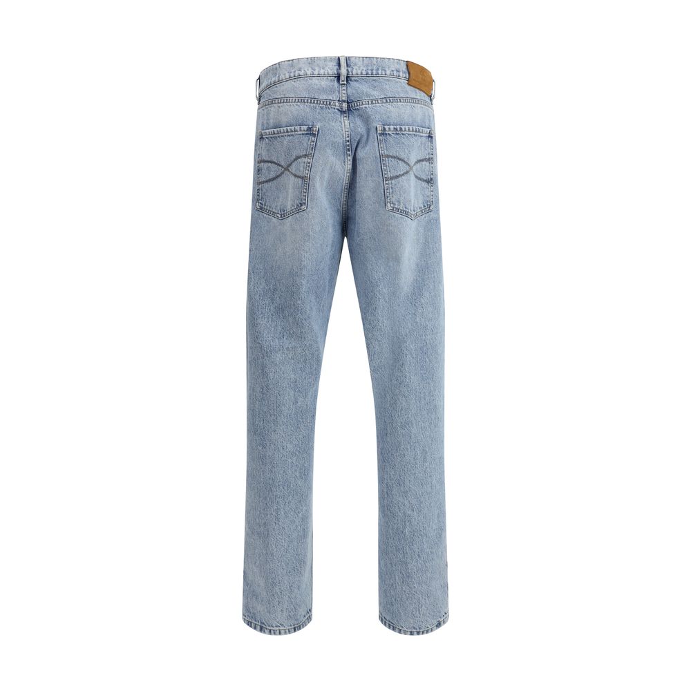 Rechte jeans van Brunello Cucinelli
