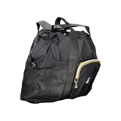 Sac à main K-WAY en polyamide noir