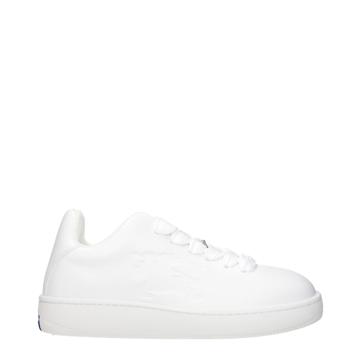 Burberry Baskets basses en cuir blanc