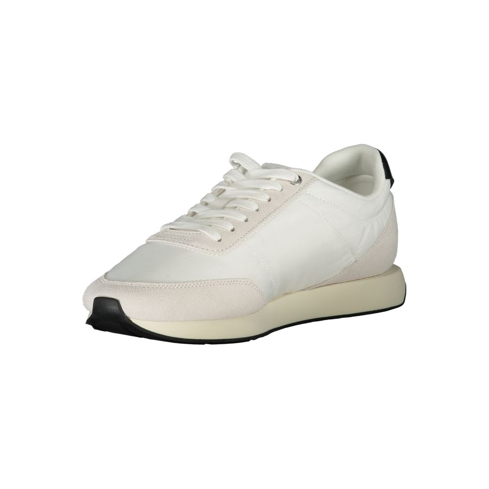 Calvin Klein Witte Polyester Heren Sneaker