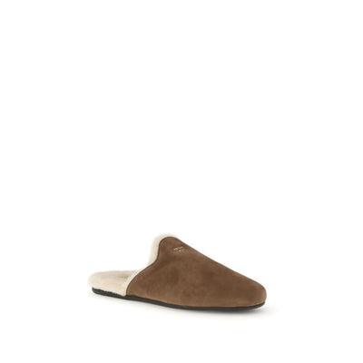 Mules en daim Prada
