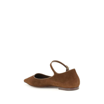 Ballerines Dolce &amp; Gabbana en daim et cuir nappa