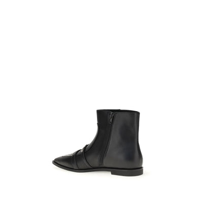PINKO enkellaarsjes met studs