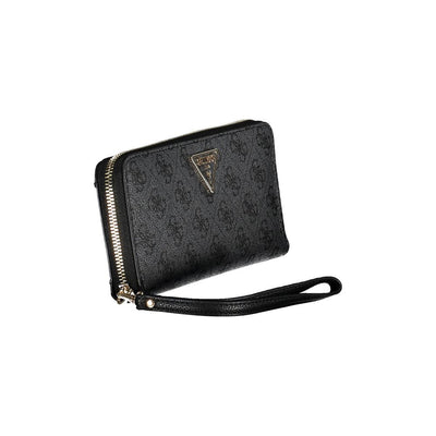 Guess Jeans Zwarte Polyethyleen Portemonnee