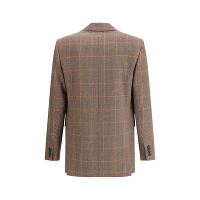 Blazer en laine Prince de Galles Saint Laurent
