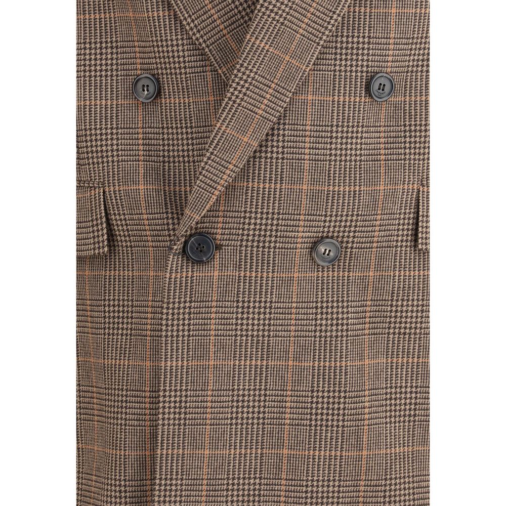 Blazer en laine Prince de Galles Saint Laurent