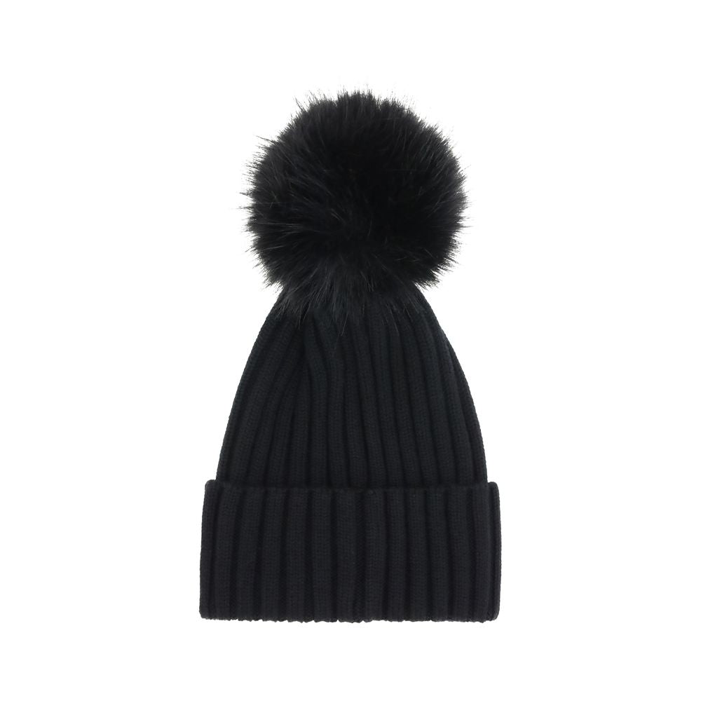 Bonnet à pompon en laine Moncler