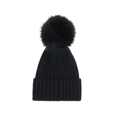 Bonnet à pompon en laine Moncler