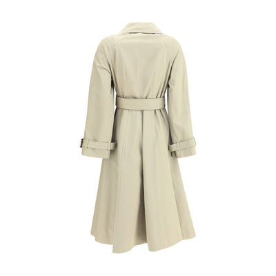 Burberry Ellingham fit-and-flare lange gabardine trenchcoat