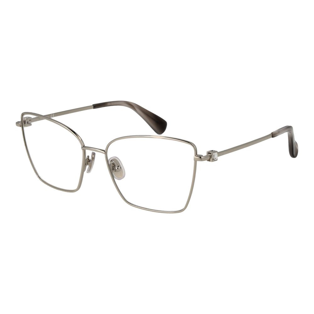 Montures optiques argentées pour femmes Max Mara