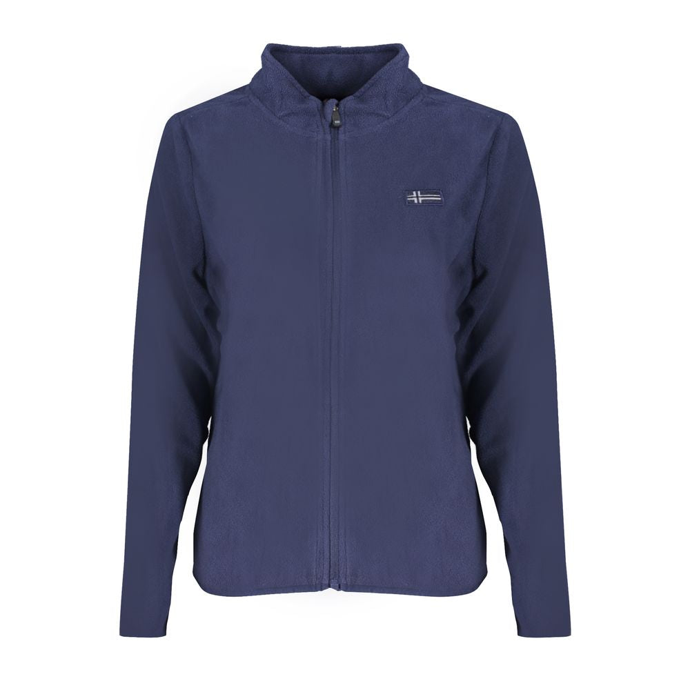 Pull bleu en polyester Norvège 1963