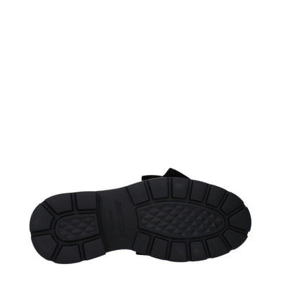 Jimmy Choo Grijze Plastic Slip-On Loafers