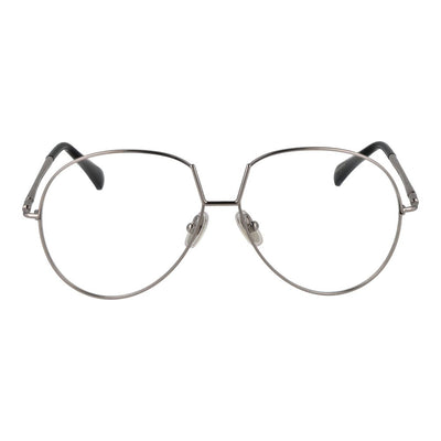 Monture de lunettes pour femme Max Mara, couleur argent.