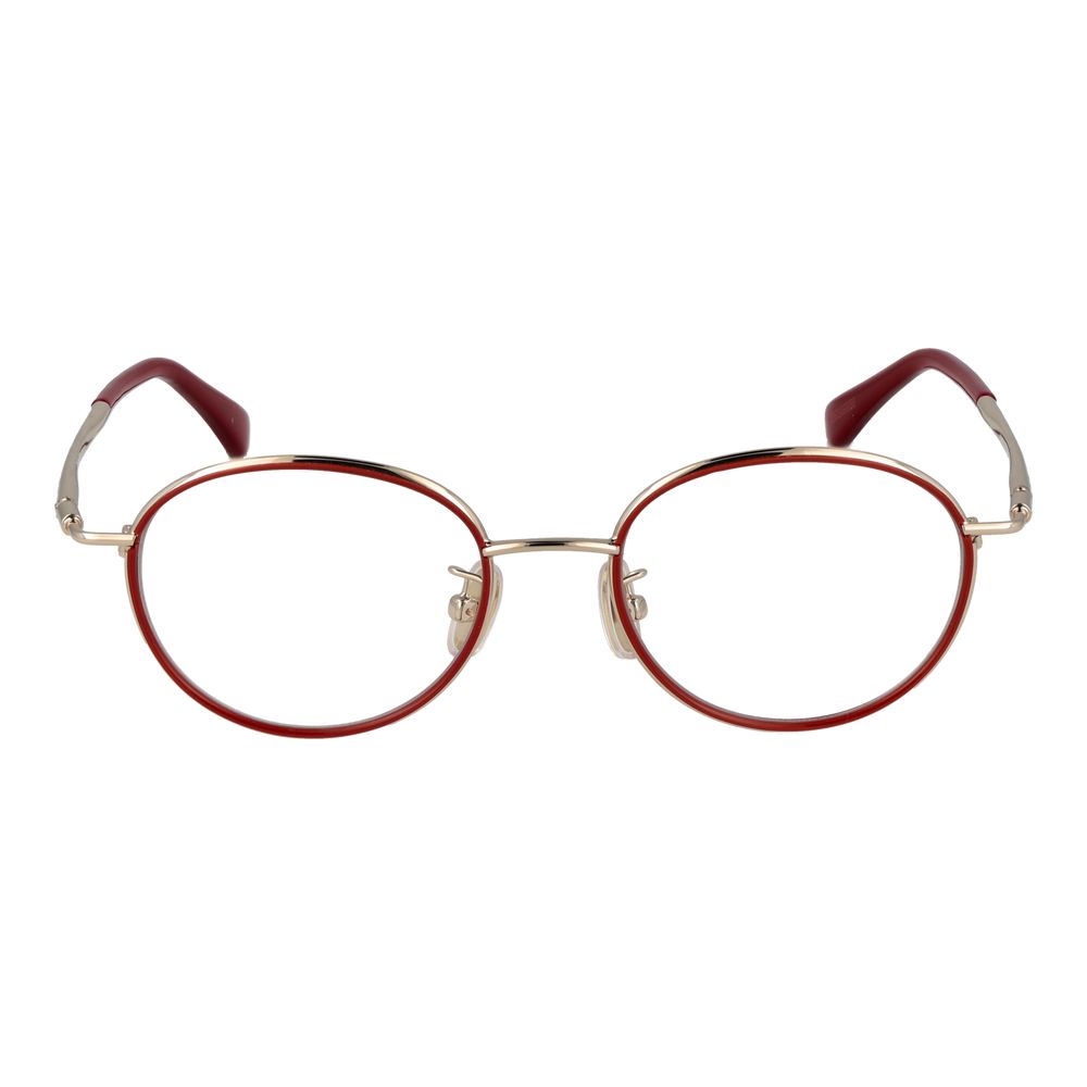 Monture de lunettes pour femme Max Mara, couleur rouge.