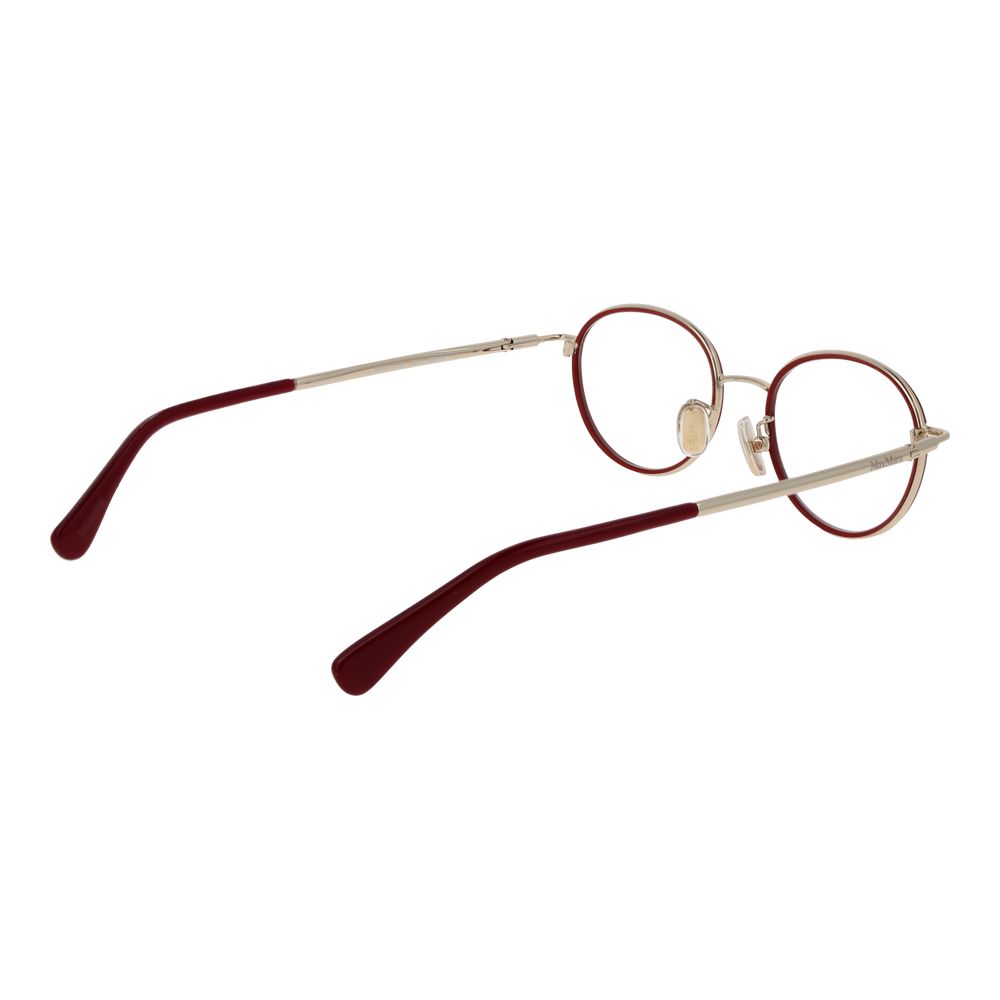 Monture de lunettes pour femme Max Mara, couleur rouge.