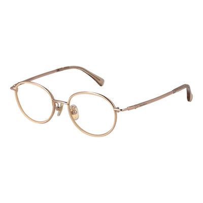 Monture de lunettes pour femme Max Mara, or rose