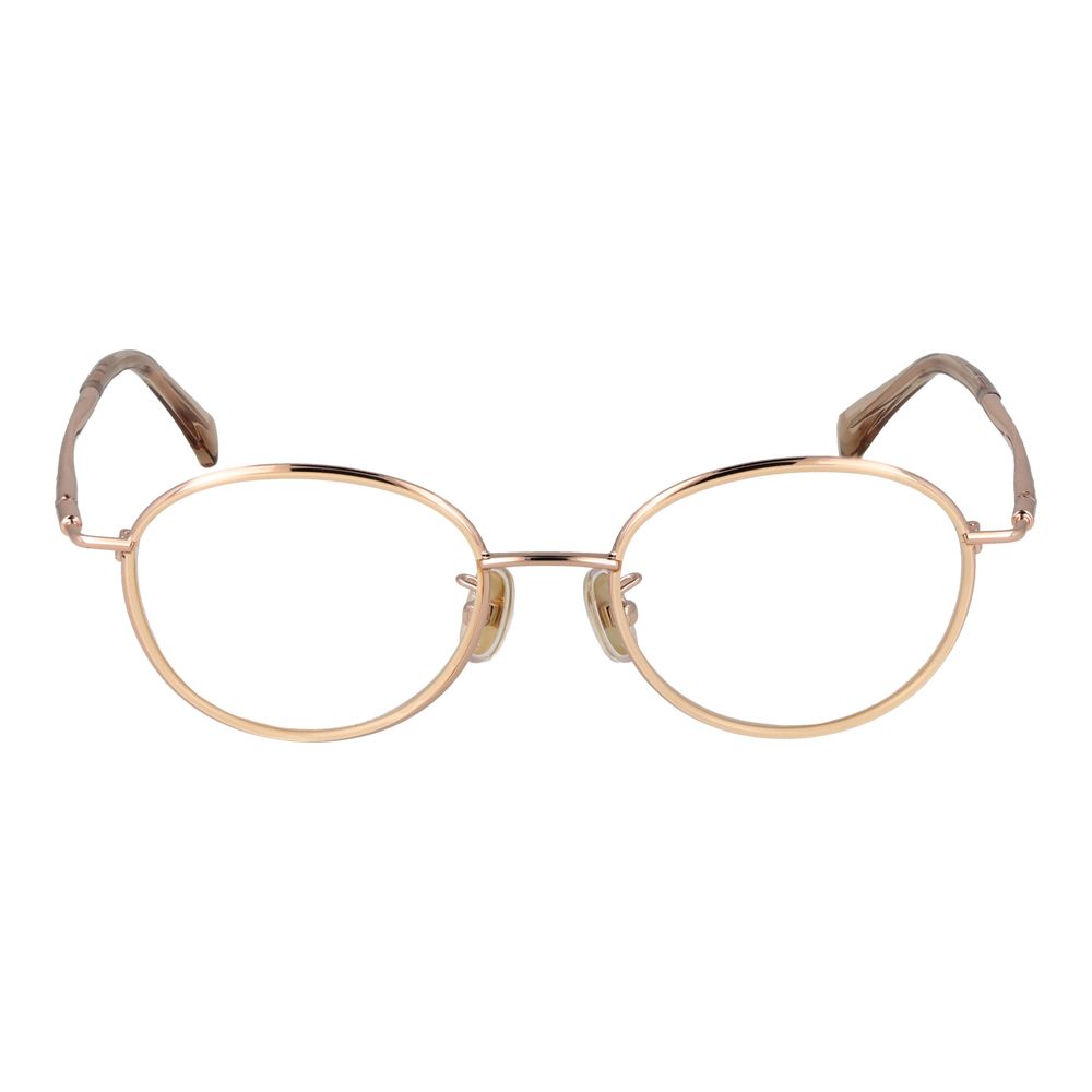 Monture de lunettes pour femme Max Mara, or rose