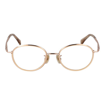 Monture de lunettes pour femme Max Mara, or rose