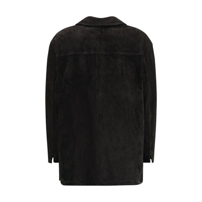 Veste en cuir suédé Salvatore Santoro