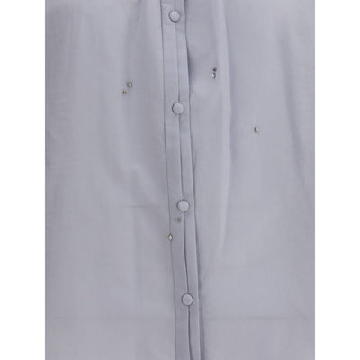 Forte_Forte Voile Shirt with embroidery
