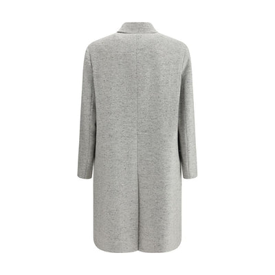 Lardini Herringbone patterned Coat