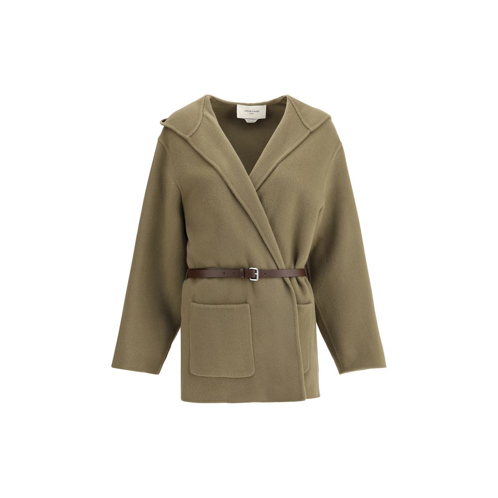 Manteau caban en laine double face de Jacob Cohen