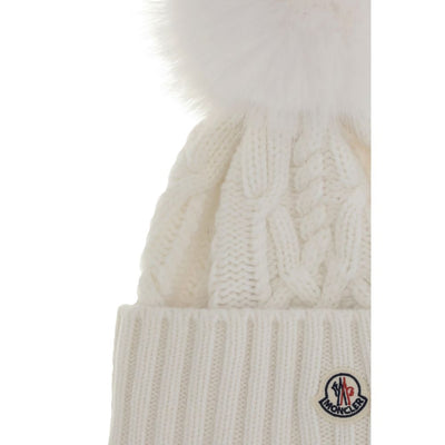 Moncler Cashmere blend Hat with pom-pon