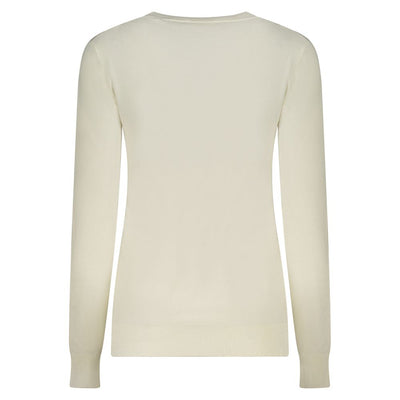 Guess Jeans Witte Viscose Dames Trui
