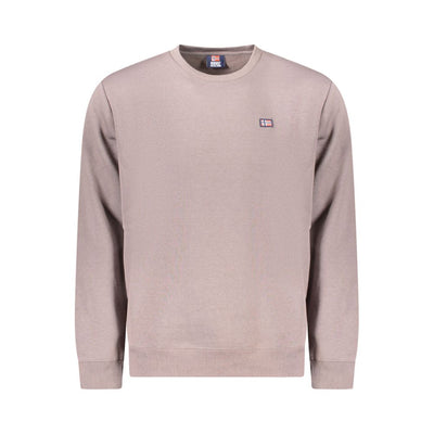 Norway 1963 Brown Cotton Men Sweater