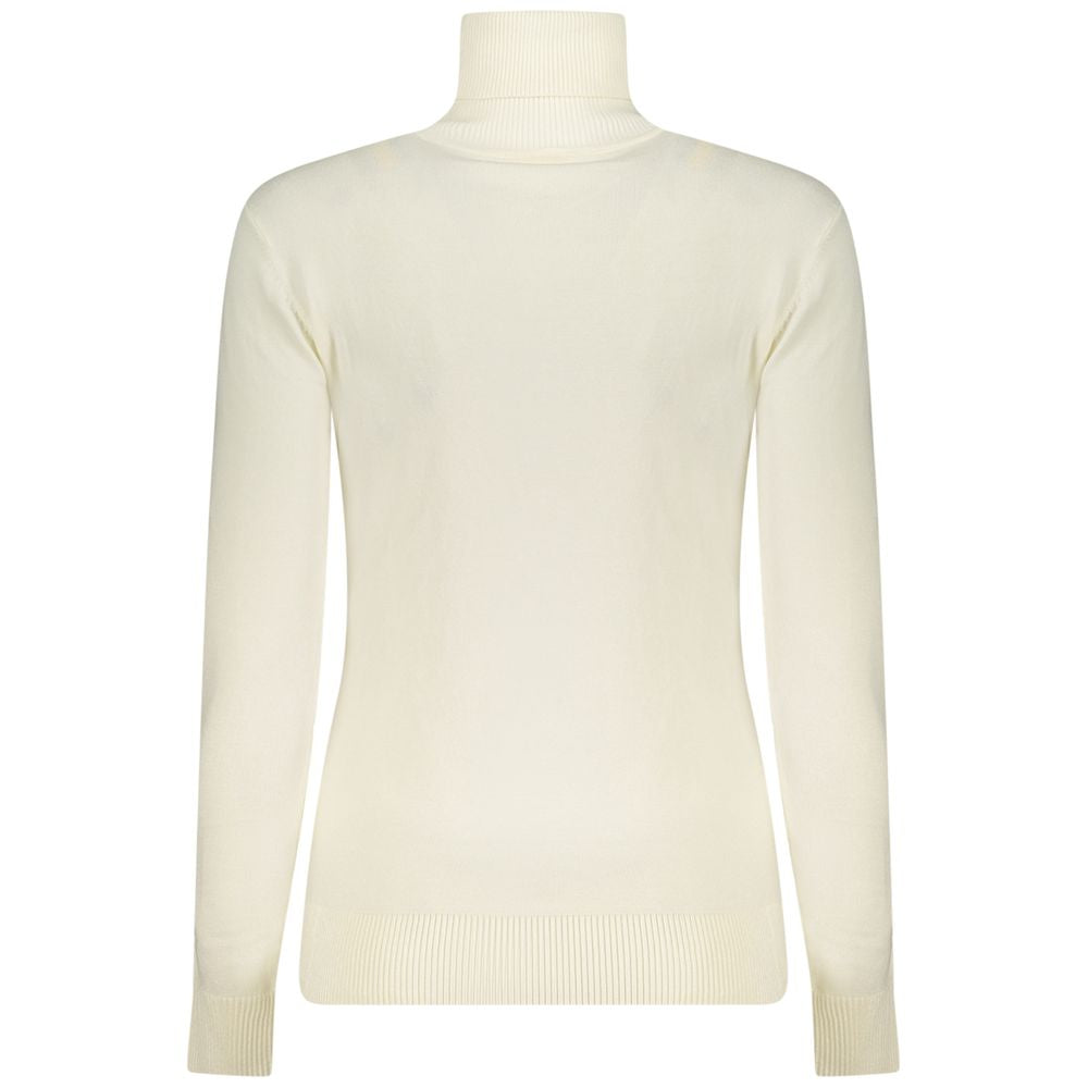 Guess Jeans Witte Viscose Dames Trui
