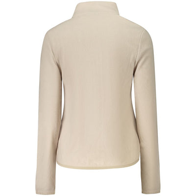 Pull en polyester beige pour femme, Norvège 1963