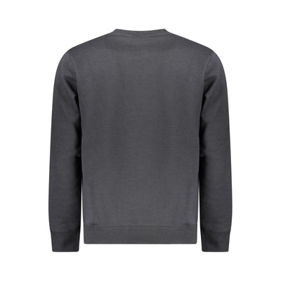 Norway 1963 Black Cotton Men Sweater