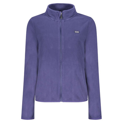 Pull en polyester bleu pour femme, Norvège 1963