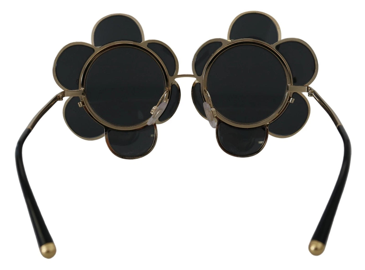 Dolce & Gabbana DG2201 Black Lens Gold Frame LIMITED EDITION Sunglasses