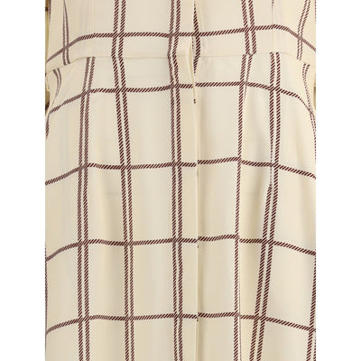 Crida Milano Checked midi Dress