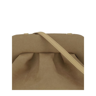 THEMOIRè Bios suede Clutch Bag
