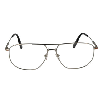 Monture de lunettes pour homme Ermenegildo Zegna, couleur argent.