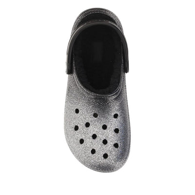 Crocs Classic Glitter Lined Sandals