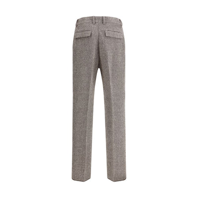 Ferragamo Wide chevron Pants