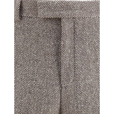 Ferragamo Wide chevron Pants