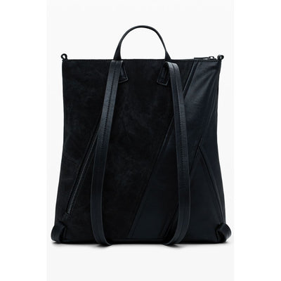 Desigual Black Polyethylene Women Backpack