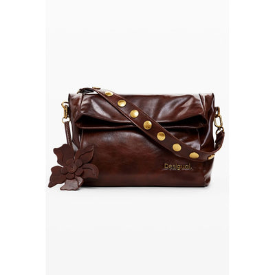 Desigual Brown Polyethylene Women Handbag